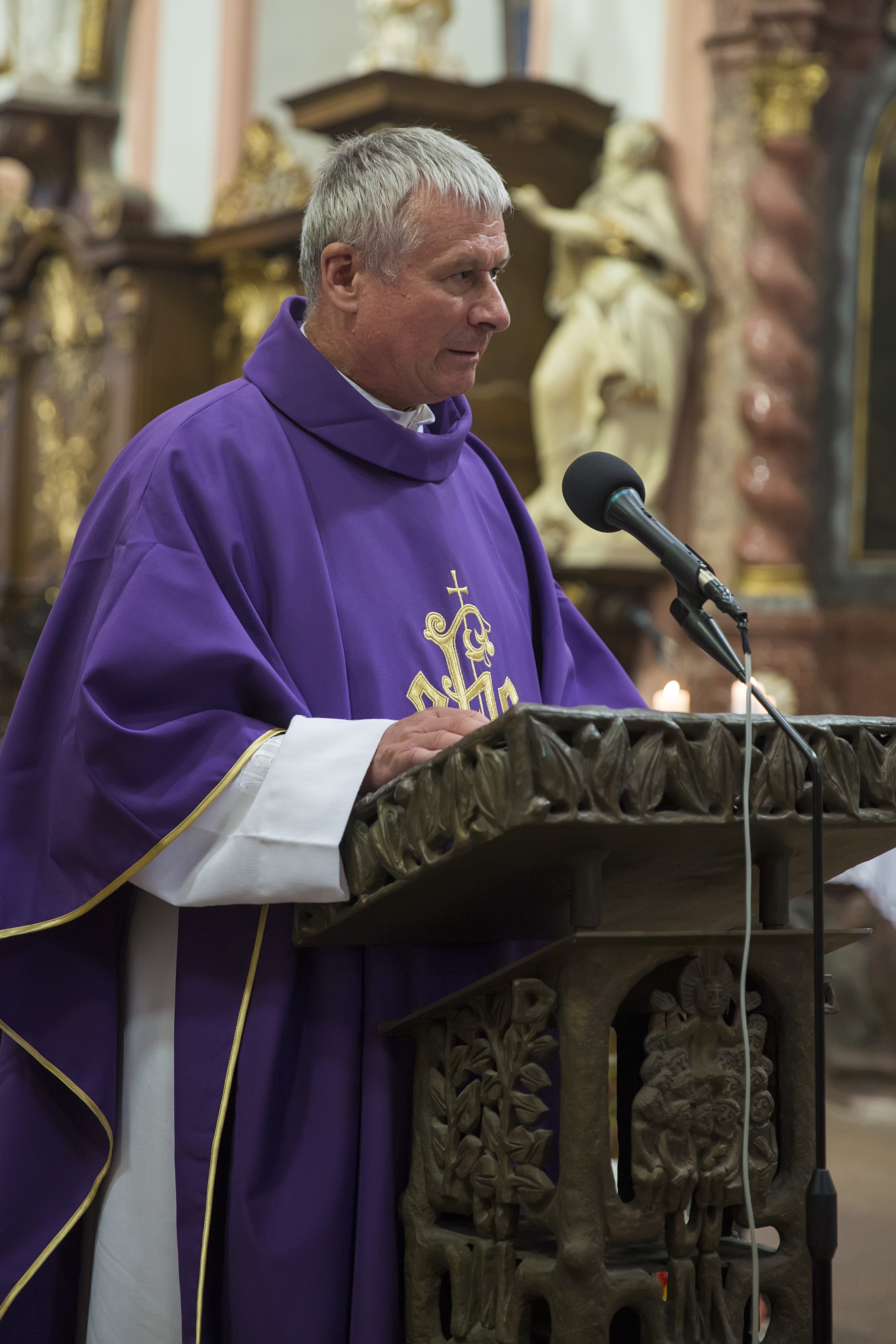 Pohřeb otce P. Ludolfa Josefa Kazdy O.Praem.