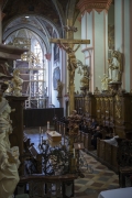 Pohřeb otce P. Ludolfa Josefa Kazdy O.Praem.