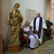 Pohřeb otce P. Ludolfa Josefa Kazdy O.Praem.