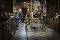 Pohřeb otce P. Ludolfa Josefa Kazdy O.Praem.