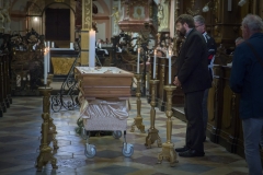 Pohřeb otce P. Ludolfa Josefa Kazdy O.Praem.
