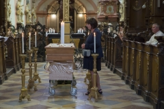 Pohřeb otce P. Ludolfa Josefa Kazdy O.Praem.