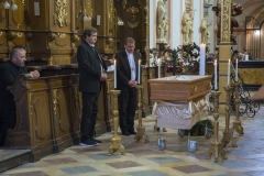 Pohřeb otce P. Ludolfa Josefa Kazdy O.Praem.