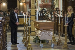 Pohřeb otce P. Ludolfa Josefa Kazdy O.Praem.