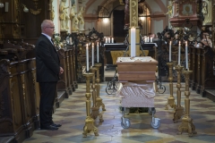 Pohřeb otce P. Ludolfa Josefa Kazdy O.Praem.