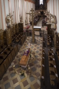 Pohřeb otce P. Ludolfa Josefa Kazdy O.Praem.