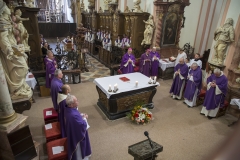 Pohřeb otce P. Ludolfa Josefa Kazdy O.Praem.