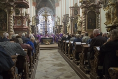 Pohřeb otce P. Ludolfa Josefa Kazdy O.Praem.