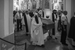 Pohřeb otce P. Ludolfa Josefa Kazdy O.Praem.