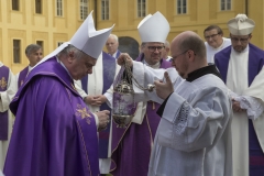 Pohřeb otce P. Ludolfa Josefa Kazdy O.Praem.