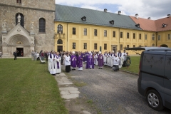 Pohřeb otce P. Ludolfa Josefa Kazdy O.Praem.
